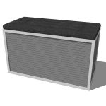 View Larger Image of Aluminum Reception Planter and Seating Group
