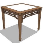 View Larger Image of oriental dining table