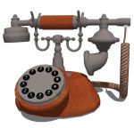 View Larger Image of Antique style phone