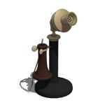 View Larger Image of Candlestick phone