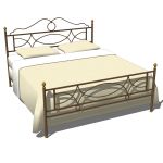 View Larger Image of Wrought iron bedroom set 02