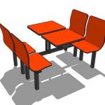 View Larger Image of fastfood seating