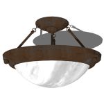 View Larger Image of Eclipse semi-flush lamp small