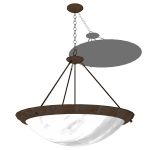 View Larger Image of Eclipse foyer lamp big