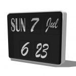 View Larger Image of Font Clock