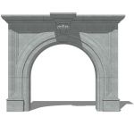 View Larger Image of Fireplace Set 5