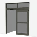 View Larger Image of Nabco GT 1175 automatic sliding storefront entry door.