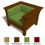 View Larger Image of 2 Craftsman Chairs